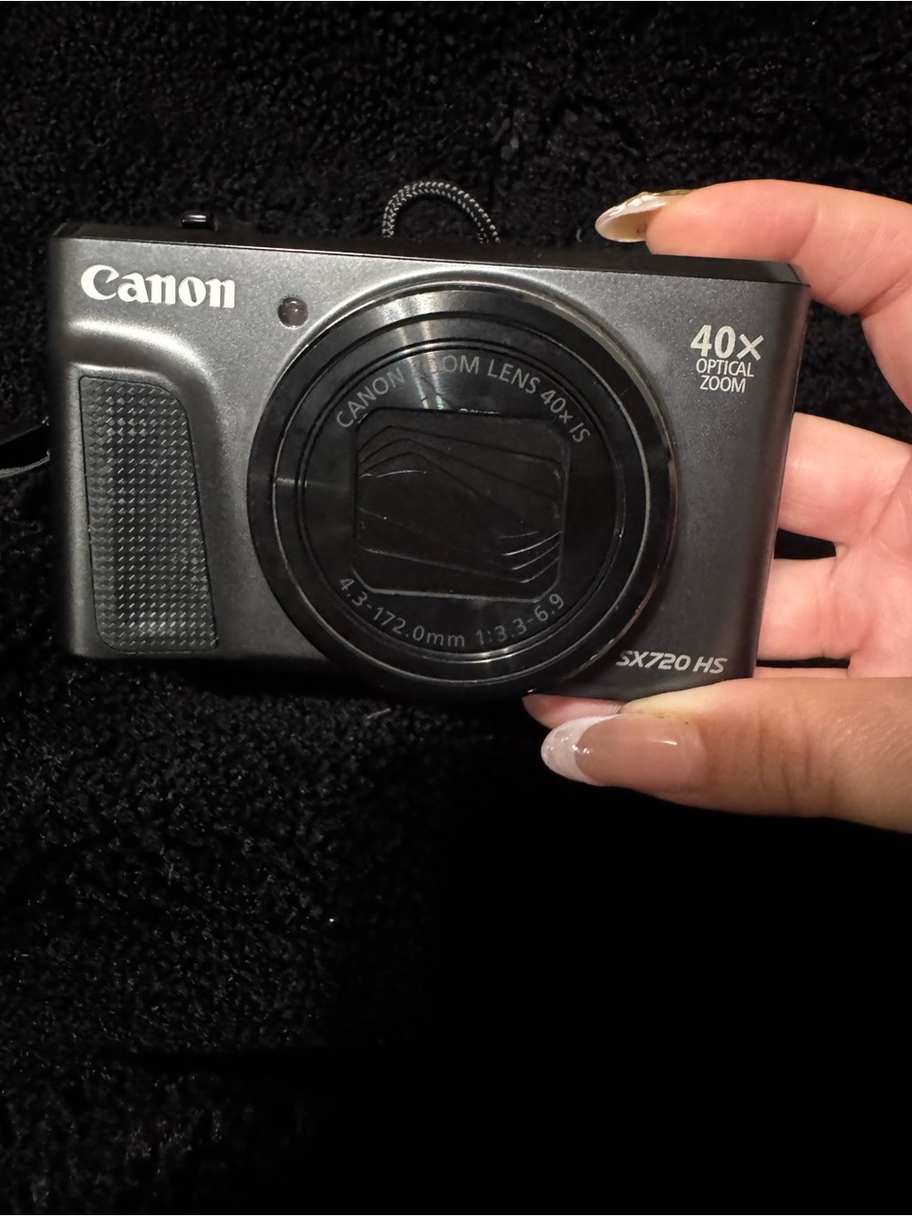 Canon Compact Digital Camera in Black and Silver